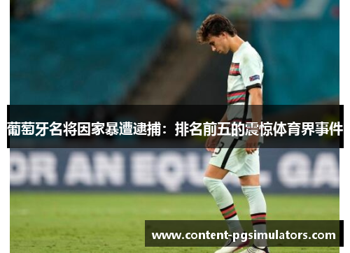 葡萄牙名将因家暴遭逮捕:排名前五的震惊体育界事件 葡萄牙名将因家暴遭逮捕:排名前五的震惊体育界事件