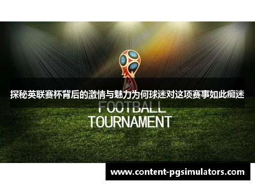 探秘英联赛杯背后的激情与魅力为何球迷对这项赛事如此痴迷